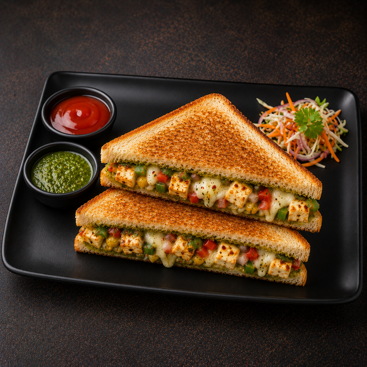 Veg Paneer Cheese Sandwich